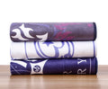 Wholesale Bamboo Knitted Sublimation Anime Face & Beach Towel Soft Custom Printing Cartoon Character Quick-Dry Customs Request