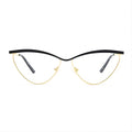 Customized Logo Hot Selling Irregular Optical Eyeglasses Metal Eyewear Metal Glasses Optic Frame