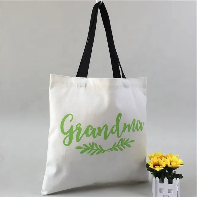 Large Cotton Carry Bags Shopping Reciclying Cotton Big Bags for Pack Cotton Packing Bag Custom Logo