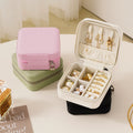 Hot Sale Small Necklace Ring Earring Jewelry Box Organizer for Girls Wedding Gift