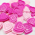 Pink /Clear/Hot Red Heart Shape 10pcs/Bag Disposable Eyelash Glue Holder Lash Glue Cup for Lash Extension