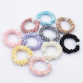 Genya High Quality Women Fashion Colorful Hair Bands Elastic Hair Bands Lady Lovely Solid Hair Ties