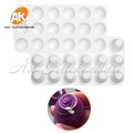AK 18 Spiral Round Silicon Silicone Mousse Cake Chocolate Mold Silicone for Chocolate and Candy Epoxy Resin Candles Mould MC501