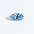Xingyue Lab Grown Semiprecious Stones IGI Certification Marquise Brilliant Cut Intense Greenish Blue  VS1 Clarity CVD Diamond