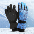 Custom Wholesale Winter Waterproof Thermal Gloves for Men Outdoor Cycling Use Winter Gloves