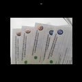 Bonedry Anti-Counterfeit Holographic Security Paper with Embedded Thread for Voucher Coupon Invoice Brand Protection