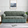 Thickened Cationic Skirt Sofa Set Single Double Triple Seat Elastic Full Package Dust-proof Sandhair Towel Sofa Cover Sofa Cover