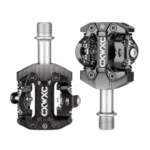 New Design Ultralight Alloy Sealed Bearing Pedals With Cleats Spd System Auto Lock Bicycle Self Locking Pedal