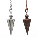 2026 Crystals Hot Sell Retro Punk Cone Pendulum Korean Alloy Fashion Necklace Home Decoration