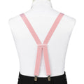 Kids Tool Belt with Suspender Braces Tuxedo Suspenders X-Back Trouser Style Polyester Woven 2.5cm Width Steel Buckle Custom Logo