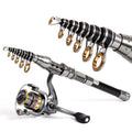 You Joy Telescopic Fishing Rods Saltwater Carbon Fiber Hard Portable Long Casting 4.9FT-8.9FT Carp Snapper Stream MegaBDM