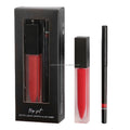Hot Sale Quality Cruelty-Free Velvet Matte Lip Gloss Lipliner Set Private Label Waterproof Long-Lasting Mineral Makeup Gift