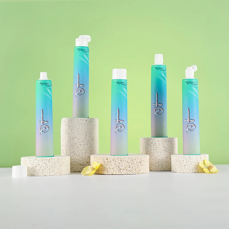 Customized Color and Printing Cosmetic Soft Tube for Toothpaste Luxury Cosmetic Packing for Toothpaste