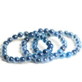 LINK JD GEMS Genuine Mixed Color Sugar Heart Agate Beaded Bracelet Trendy Unisex DIY Jewelry