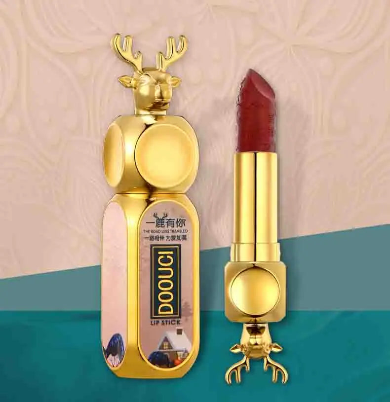 Traditional Design Chinese Style Lipstick Set 5 Pk Makeup Gift Set for Girls With Delicate Curves