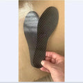 Strong Support Anti Sprain High Elastic 3K Carbon Fiber Matte Plain Insole for Sports Shoes