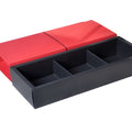 Eco-Friendly  Rectangle Food Grade Biscuit Paper Box Cookie Snack Dessert Packaging Box With Ribbon