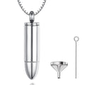 Changda Stainless Steel Women Memorial Pet Ashes Cremation Ashes Jewelry Urn Necklaces for Ashes