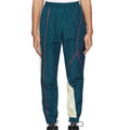 Nylon Track Pants Joggers Pants Mens Colour Block Piping Detail Zip Hem Pants Joggers Men