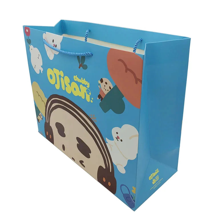 Custom Luxury Art Paper Shopping Bag for Clothing Offset Printing Surface Gift Idea