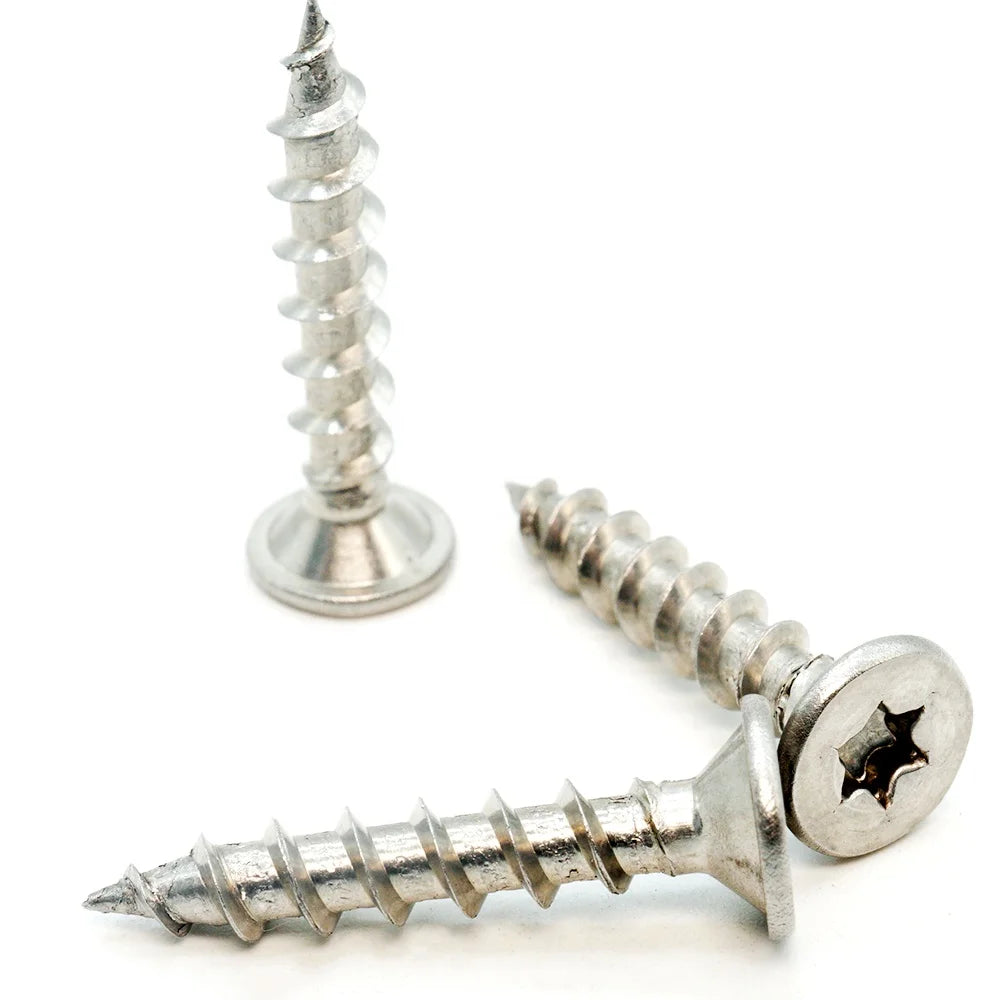 OEM Non-Standard Round Carbon Steel Chipboard Screw Oval Flat Head Long Wood Screw Self Tapping Screw