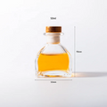 Professional Manufacture Aromatherapy Diffuser Sticks Sets 50ML Luxury Reed Diffuser Glass Bottle for Essential Oils