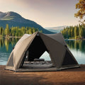 Hot Sale Seaside Beach Tent for Children Portable Single-Layer Automatic Folding Sunshade Outdoor Park Rainproof Hiking Camping