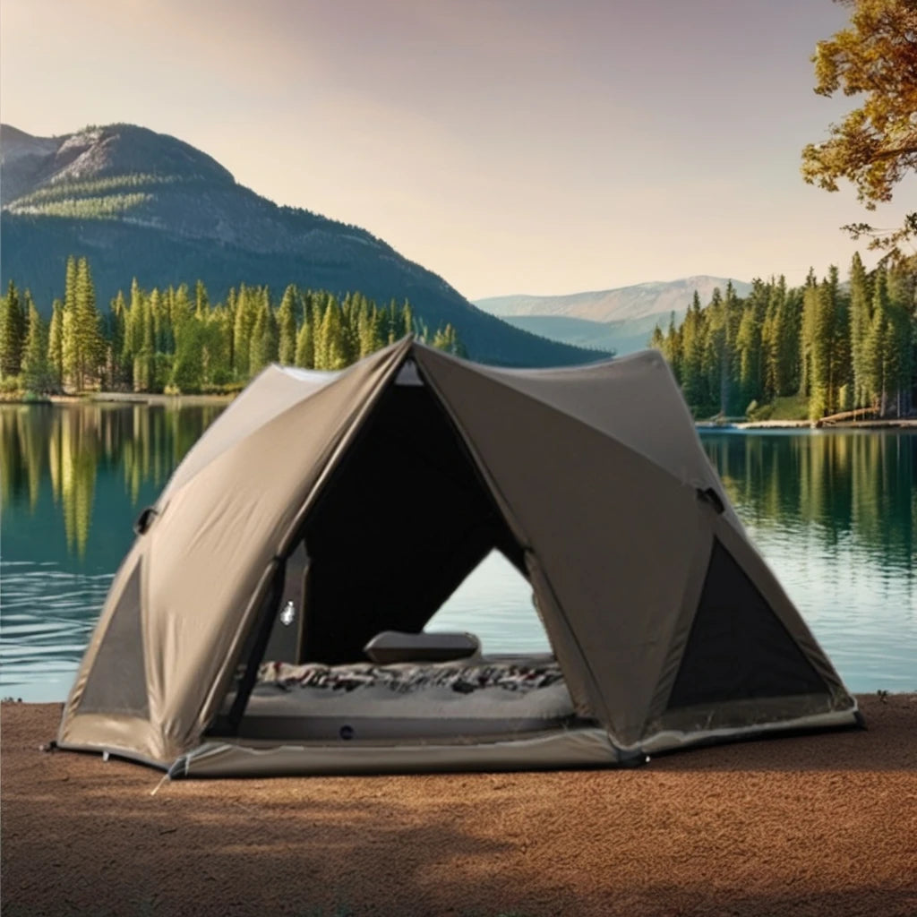 Hot Sale Seaside Beach Tent for Children Portable Single-Layer Automatic Folding Sunshade Outdoor Park Rainproof Hiking Camping