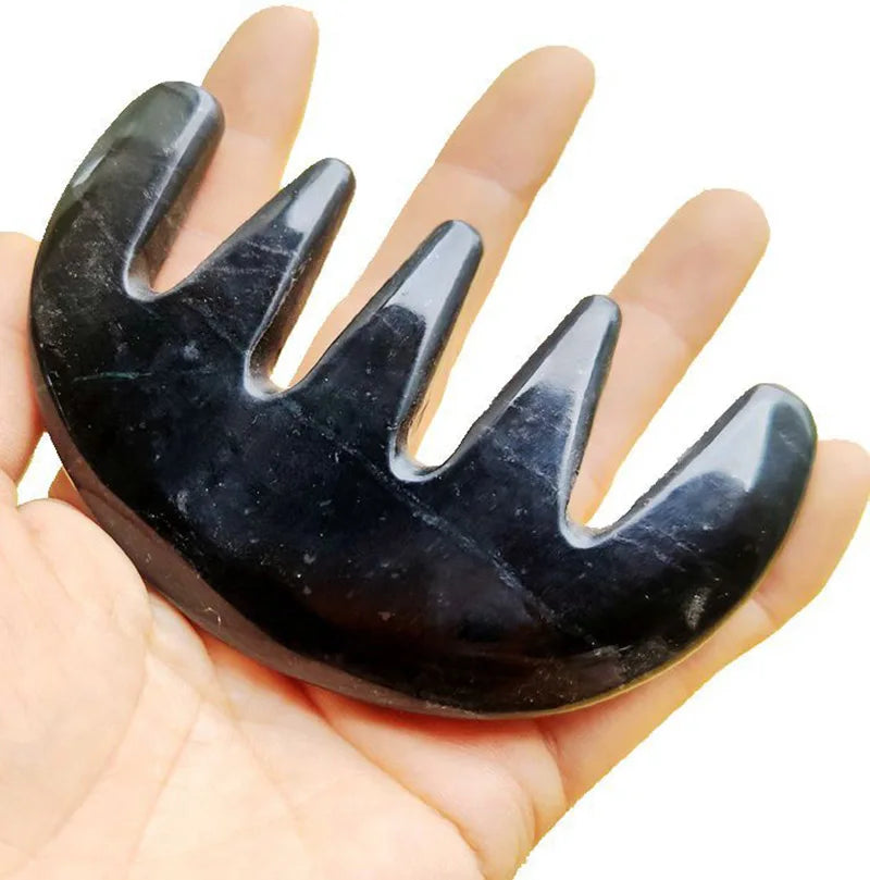 DIY DIY OEM Factory Guasha Tool for Face and Belly Set Nephrite Gua Sha Board