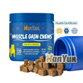Oem & Odm Health Natural High Protein Dog for Muscle Gain Helps Promote Healthy Weight Gain Muscle Builder Soft Chews