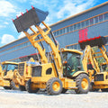 Wheel Loaders 4 Wheel Towable Large Backhoe Loader 4ton Retroexcavadora for Sale