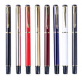 SHULI Gel Pen 0.5mm Promotional High Quality Fashionable Durable Cap-off Metal Parker Roller Ball Pen With Custom logo