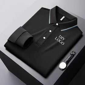Factory Best Selling Long Sleeve Golf Polo T-shirts Breathable Men's Wholesale Price Golf Polo Shirts