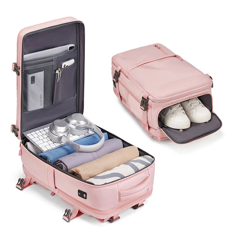New Arrivals Waterproof OEM Travel Gym Bag With Shoe Compartment Backpack Laptop Bag Men