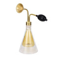 80ml 300ml Double Wall Perfume Fragrance Smelling Bottle Essential Oil Coffee Glass Bottles Brass Perfume Smell Display Device