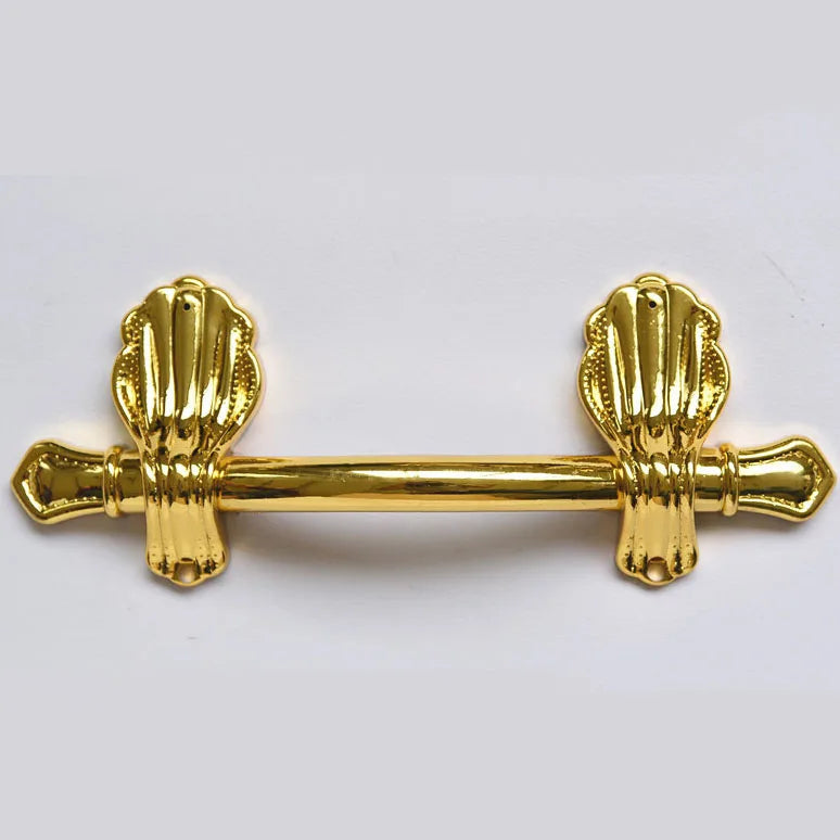 9004 Adult Casket Funeral Supplies Accessories Plastic Gold Casket Handles for Sale