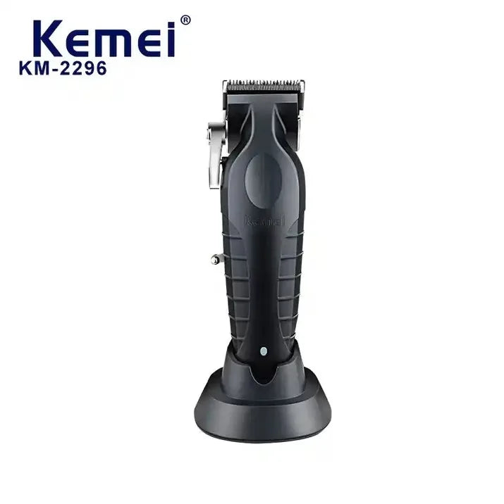 2500mah Lithium Battery Adjustable Trimmer Kemei Km-2296 Usb Rechargeable Cordless Electric Body Groin Hair Trimmer for Men