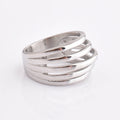 Stainless Steel Men's 316L Silver Man Women Couple Rings New Arrive Punk Hiphop Fashion Jewelry Rings
