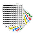 KY-202205197 Custom Eggshell Sticker Destructible Weather Proof A4 Blank Yellow Red White Printing Hologram Warranty Label