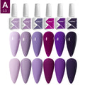 JTING Newest Nail Art Enamel Nail Gel Polish UV Gel 6colors Set Box OEM Creat Your Own Brand Private logo Uv Led Nail Gel Polish