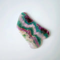 Huiying Best Design Fluorite Material GuaSha Scraping Massage Board Customized square Jagged Shape