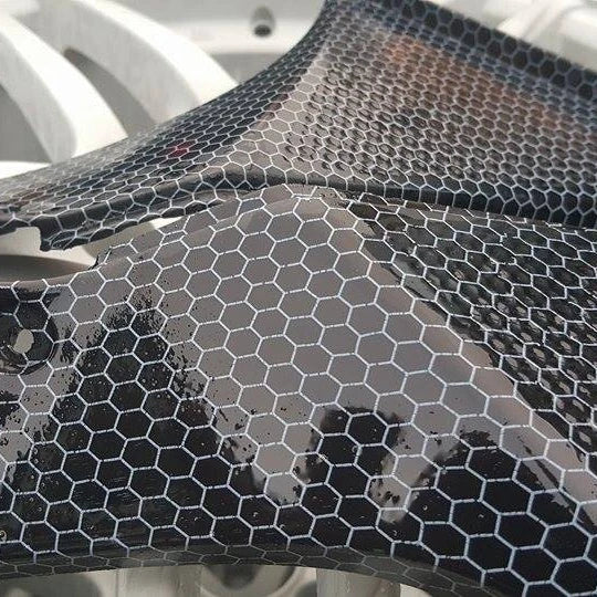 TSAUTOP 0.5M Width Carbon Fiber Holographic Water Transfer Graphics Immersion Printing Film