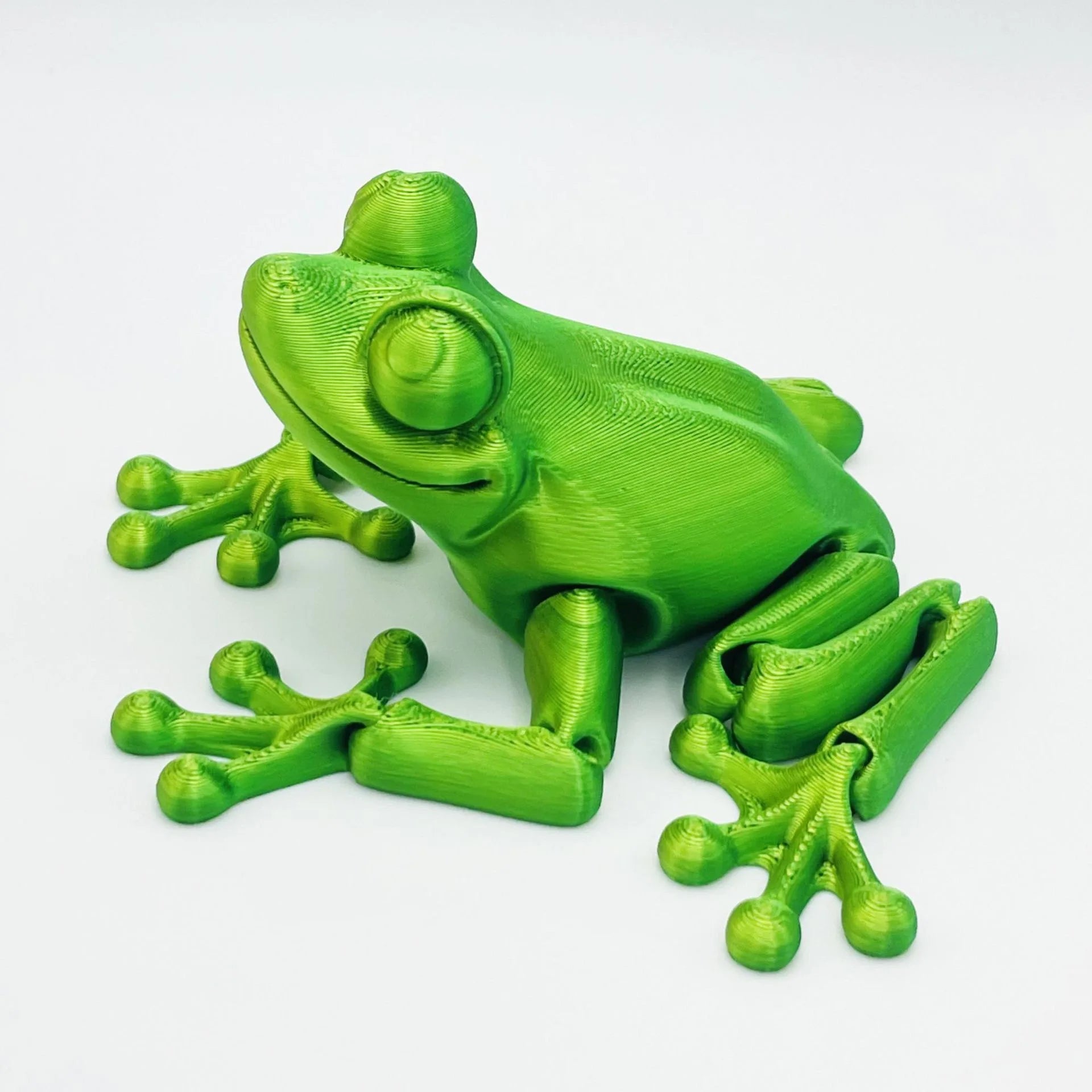Manufacturer Creative Fridge Toys Custom Material 3D Printed Frogs Stainless Steel Different Colors Available