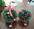 L932 New Simulated Christmas Mistletoe Simulated Green Plant Home Decor Factory Christmas Decoration Pendant Plastic Mistletoe
