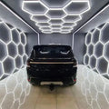 Hexagonal Aluminum LED Ceiling Light - Energy-Efficient Car Showroom Lighting Solution with Customizable DIY Design