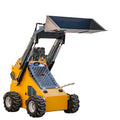 Free Shipping EPA EURO5 Cheap Stand on Manufacturer 4*4 Wheel Track Tracked Mini Skid Steer Loader Price for Sale