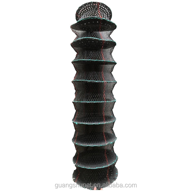 Nylon Lobster Cage Net PV Material Plastic Plates Polyethylene Plastic Mesh Net for Sea Cucumber & Oyster for Aquaculture