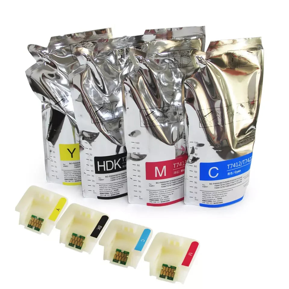 Sublimation Ink Bag Without Chip for Epson F6200 Ink for EPSON Surecolor F6000 F6070 F6270 F 6200