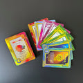 Factory Wholesale Custom Printed Logo Cartoon Trading Card Holographic Cards Game Holo Foiled Cards