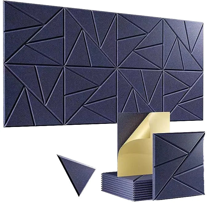 Woxin Custom Modern Deconstructivist Sound Absorbing Noise Reducing Decorative PET Boards Acoustic Polyester Panels